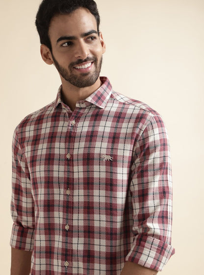 Sangria Grid Shirt