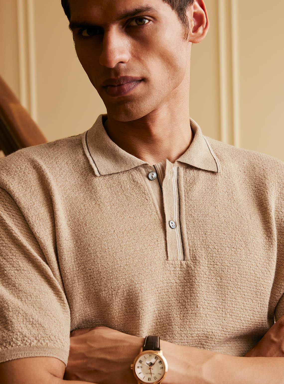 11. Oak Merino Polo