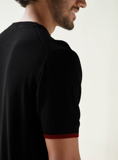 Onyx Knit Crew