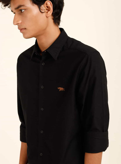 Jet Black Oxford