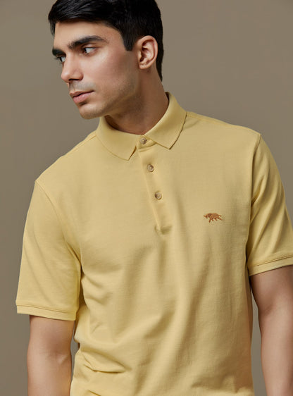 Medallion Pique Polo