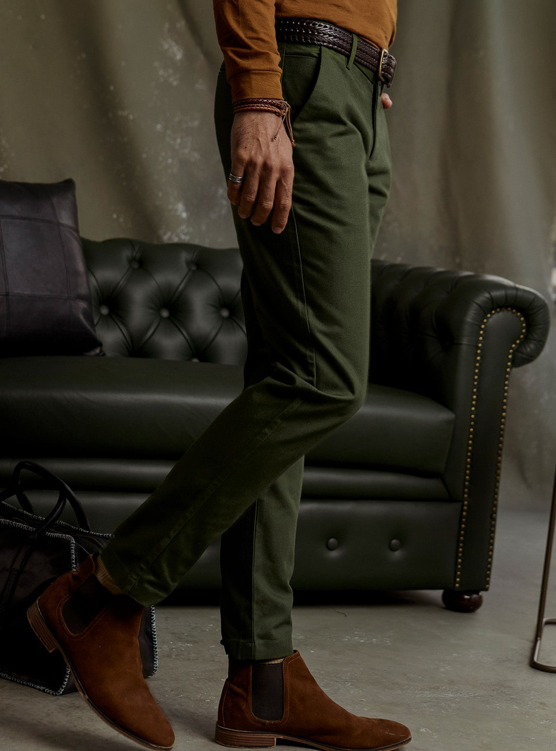 Ranthambore Olive Chino