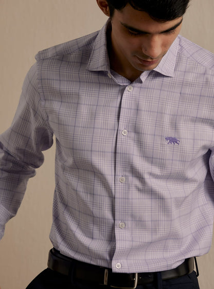 Wisteria Grid Shirt