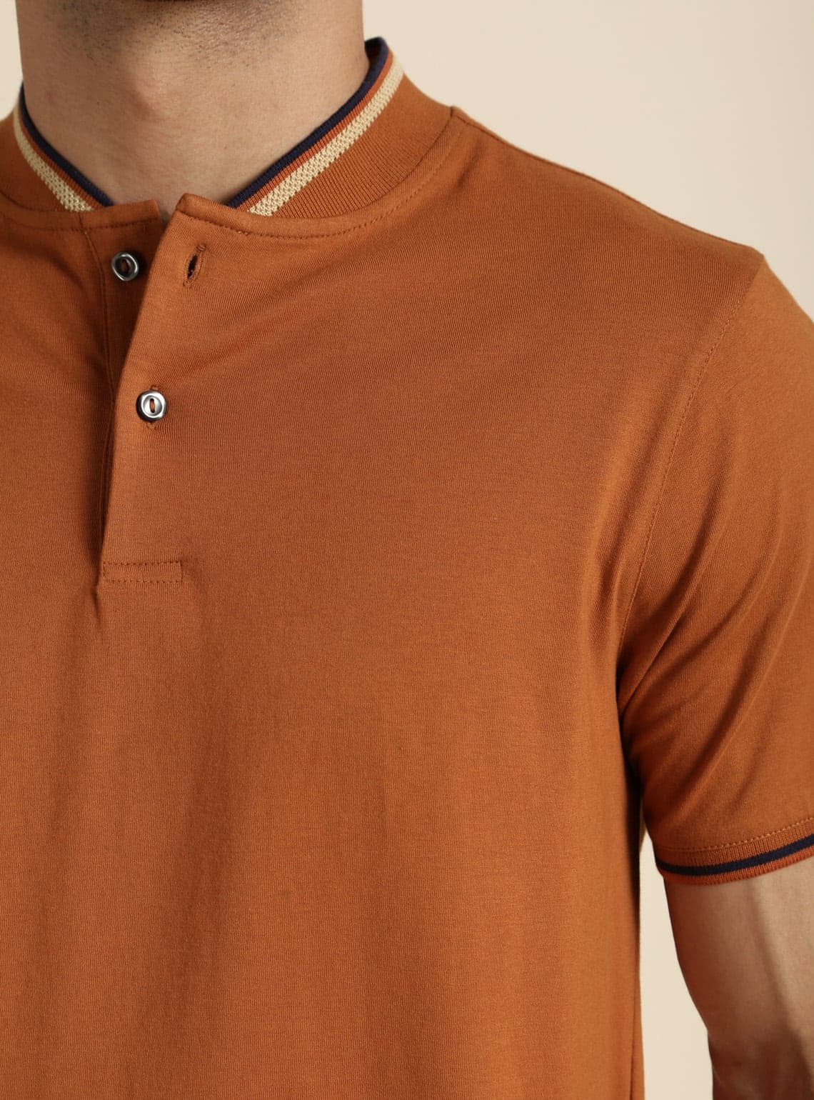 Orange Rust Polo