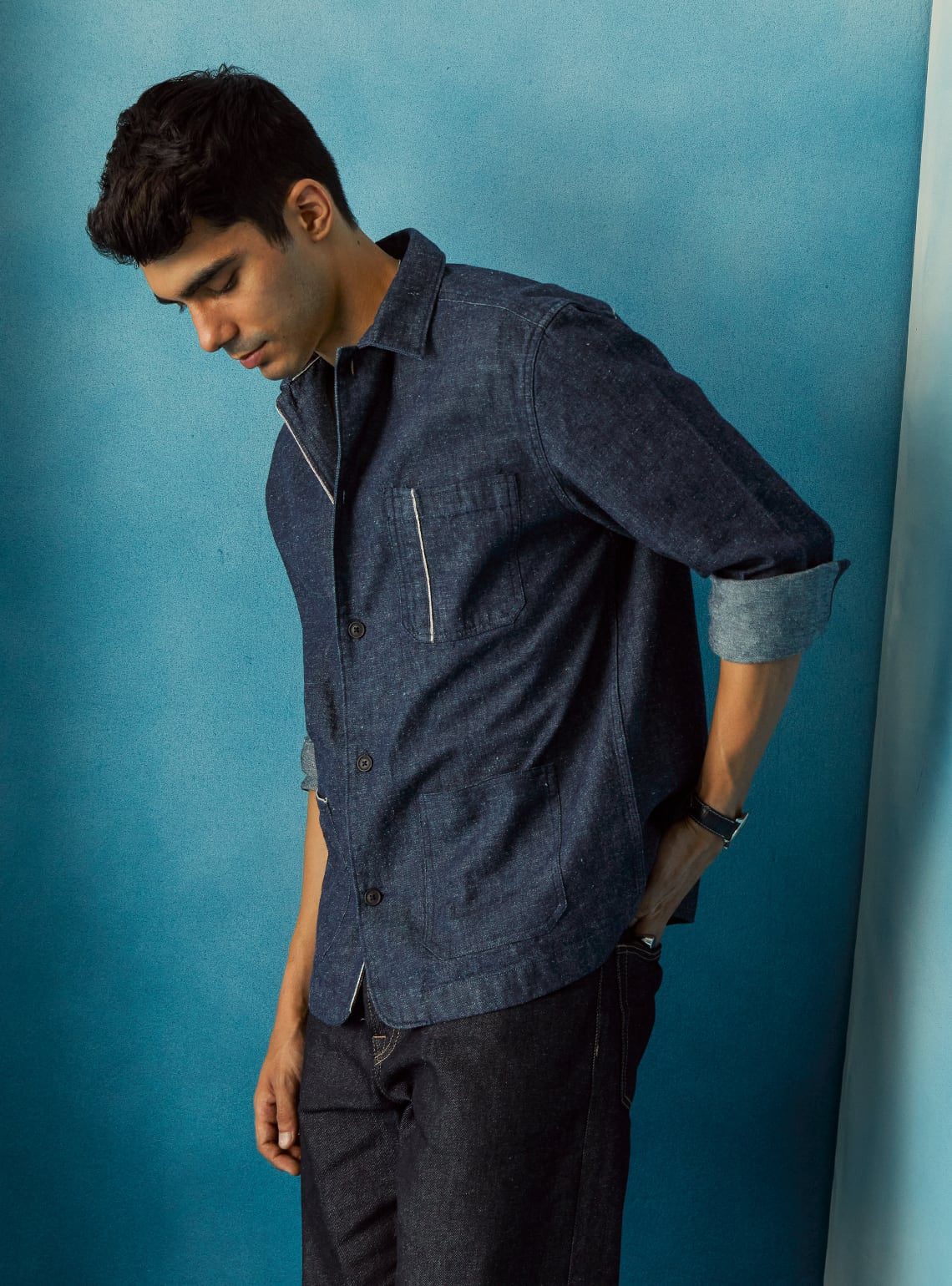 Indigo Denim Overshirt