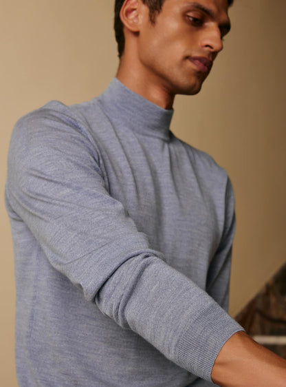 17. Titanium Merino Pullover