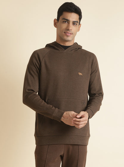 Rosewood Melange Hoodie