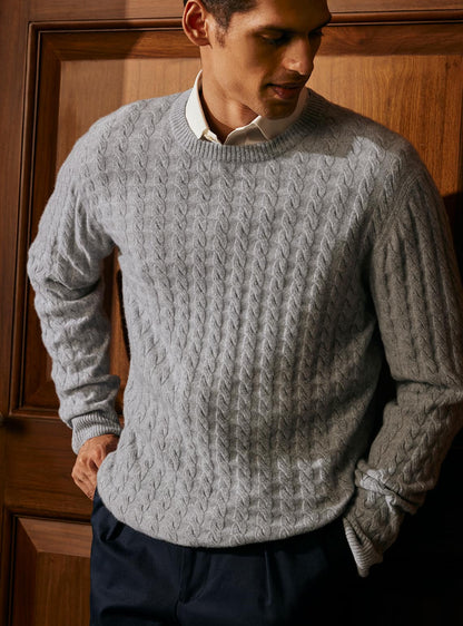 19. Ashford Cashmere Blend Pullover