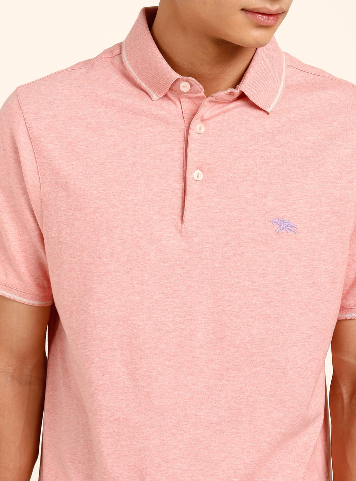 Pink Mimosa Polo