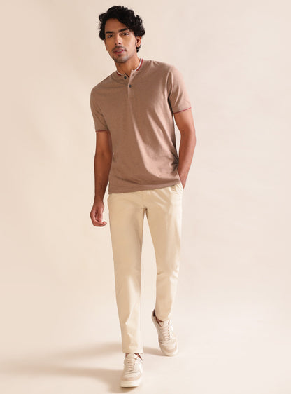 Sandstone Shirt - Baseball Collar