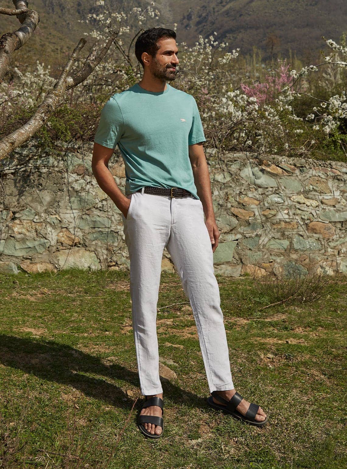 Sandstone Linen Pants