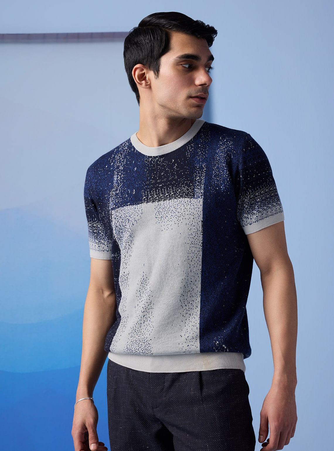 Indigo Ombre Crew