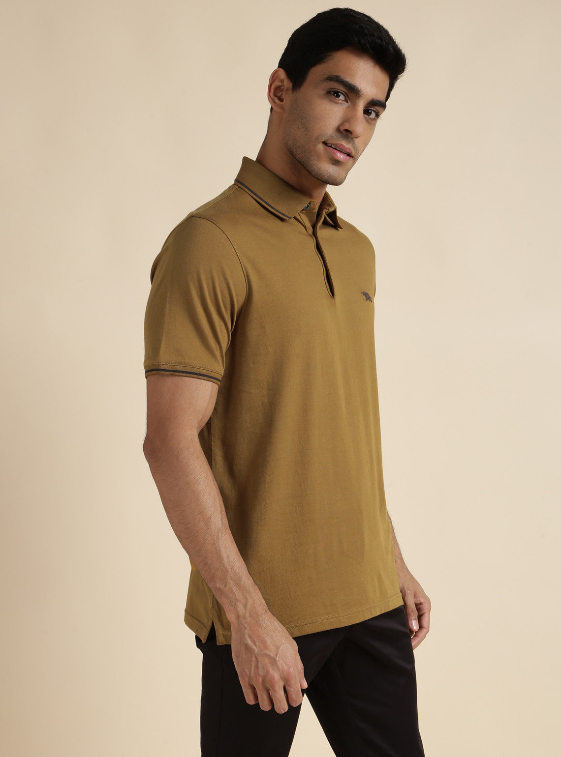 Dark Chartreuse Polo