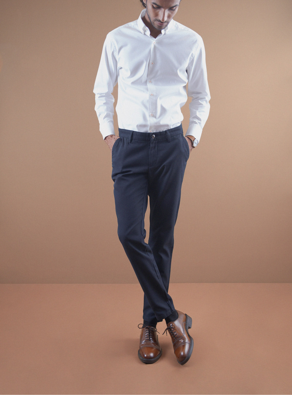 Essential Navy Trouser