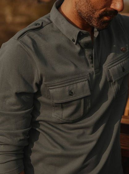 Ranthambore Slate Olive Polo