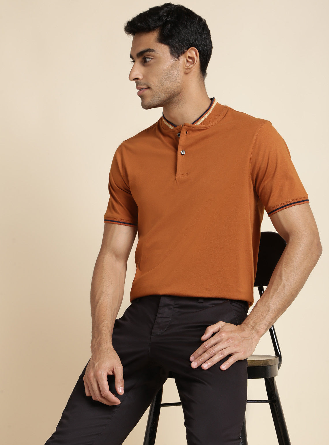 Orange Rust Polo