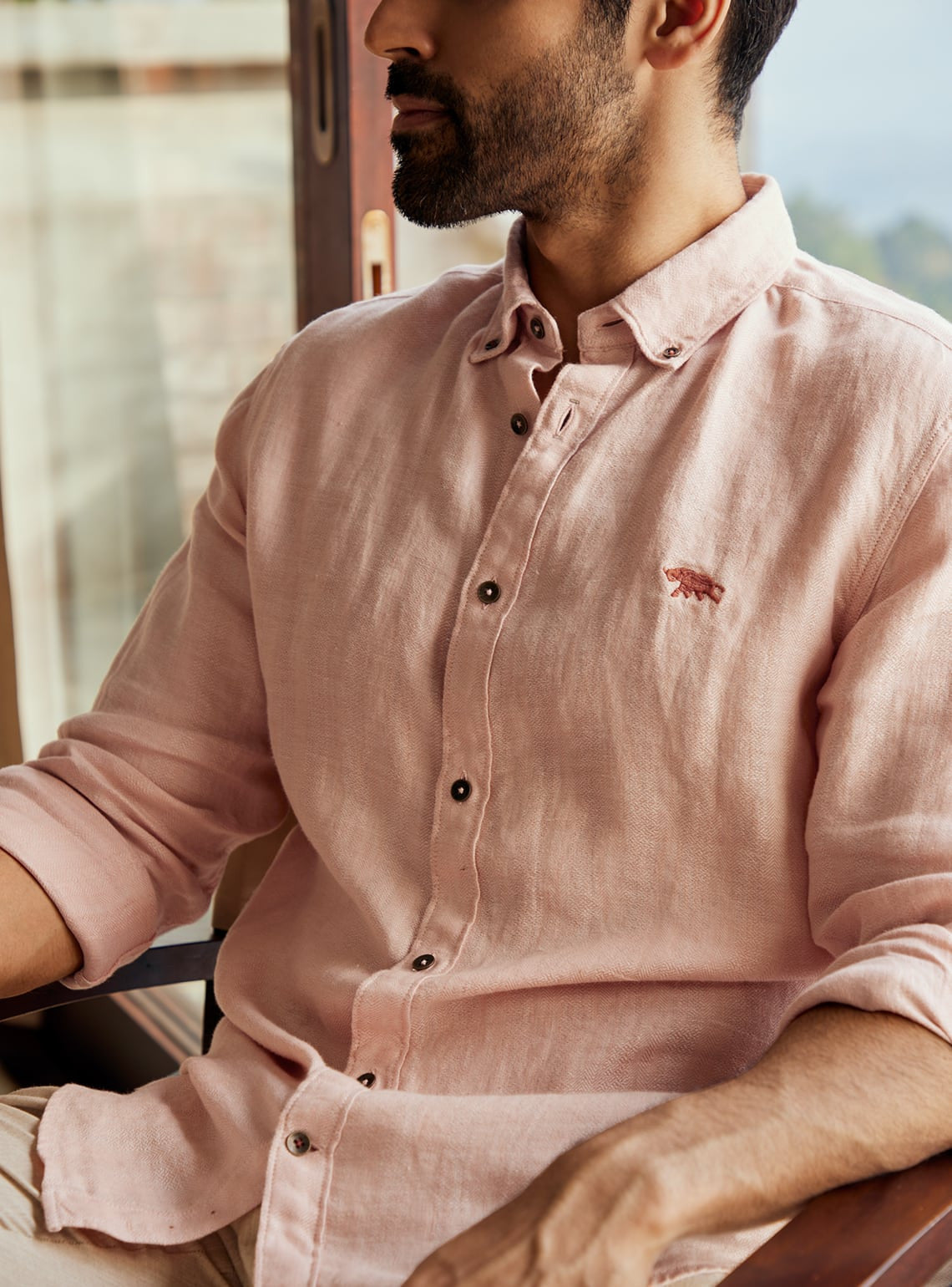 Faded Marigold Shirt