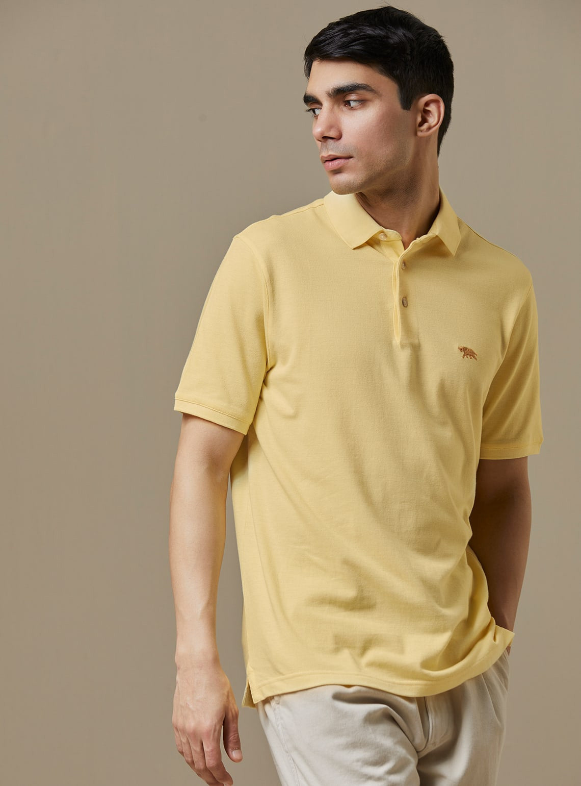 Medallion Pique Polo