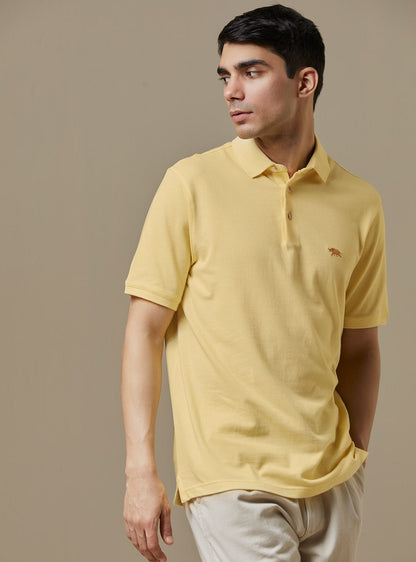 Medallion Pique Polo