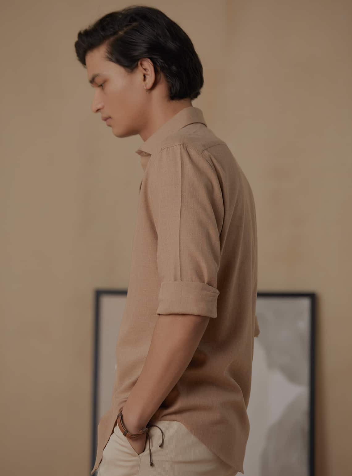 Umber Melange Shirt