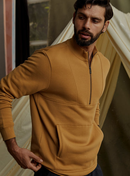 Corbett Mustard Pullover