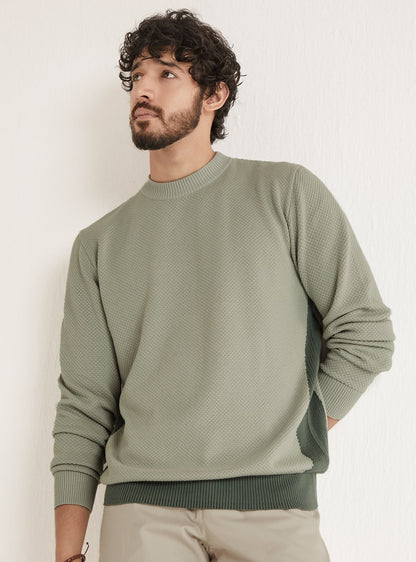 Sage Structured Pullover