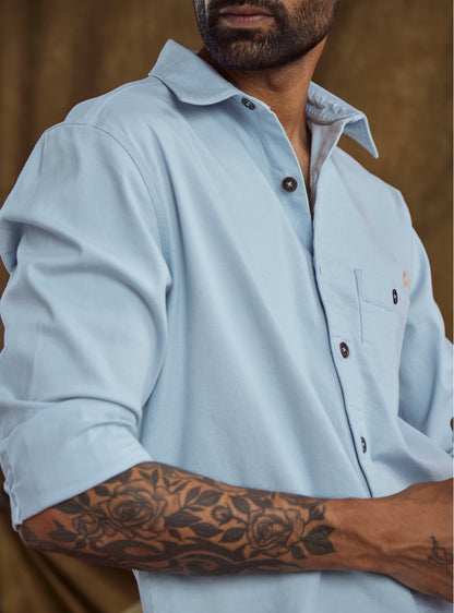 Horizon Blue Overshirt