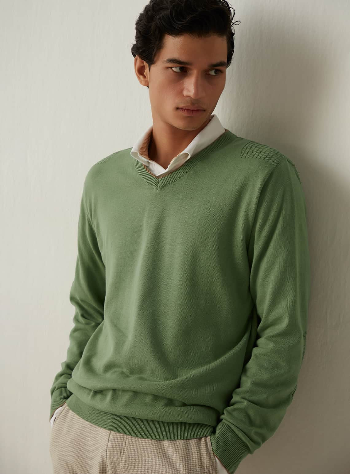 Palm Leaf Pullover