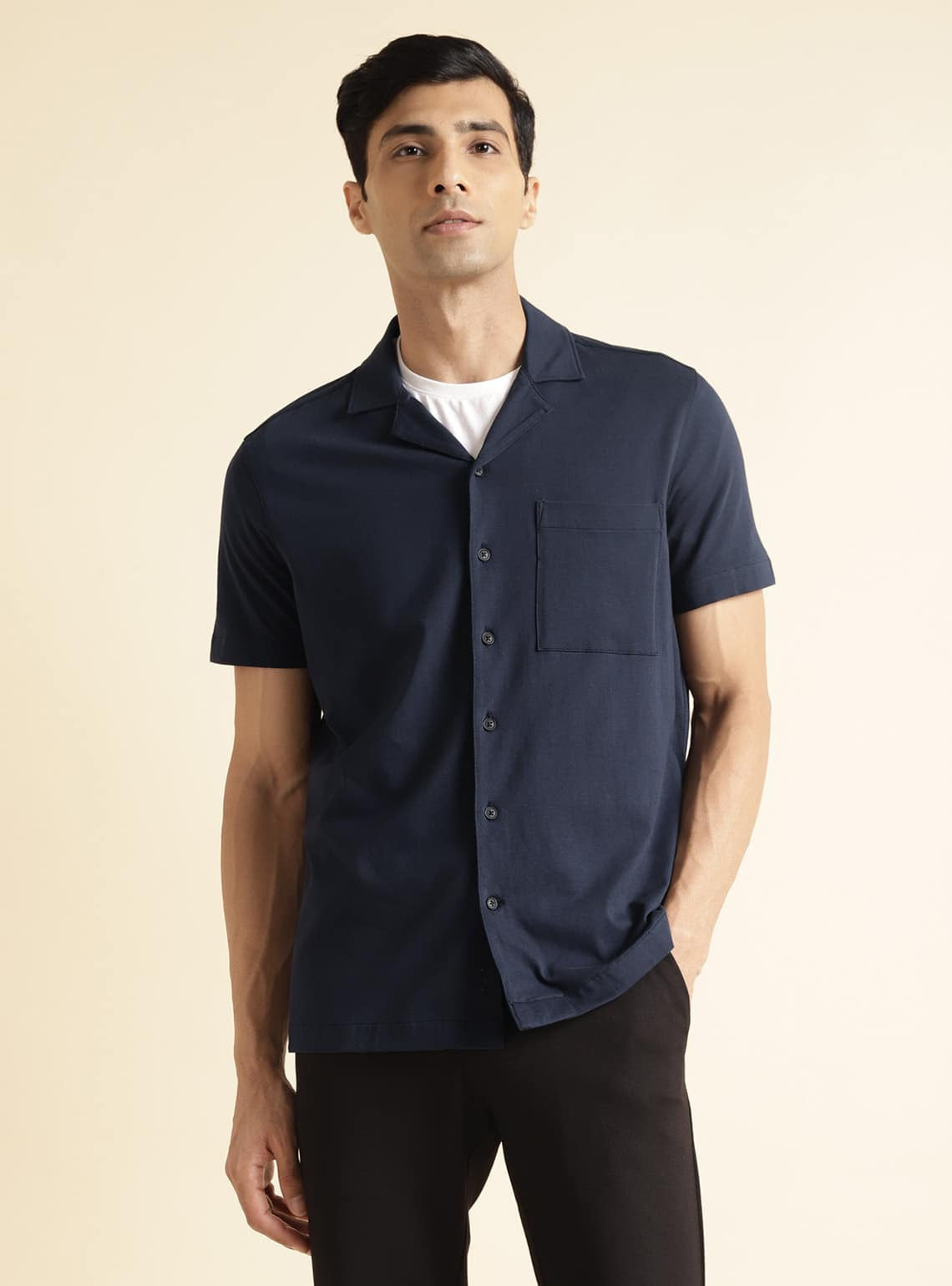 Dark Navy Resort Shirt