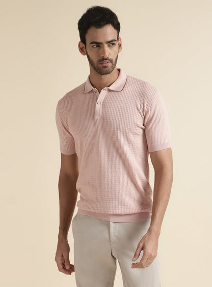 Faded Ceramic Pink Polo