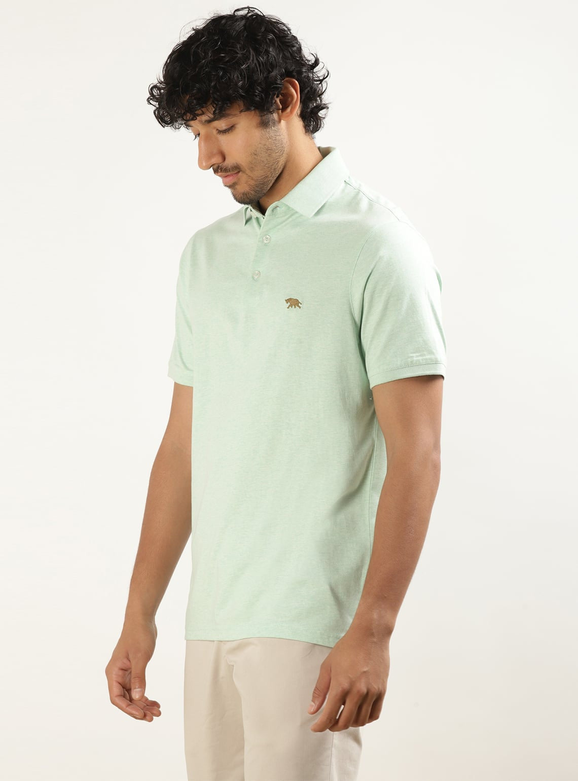 Mint Melange Polo