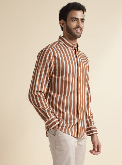 Bold Tan Stripe