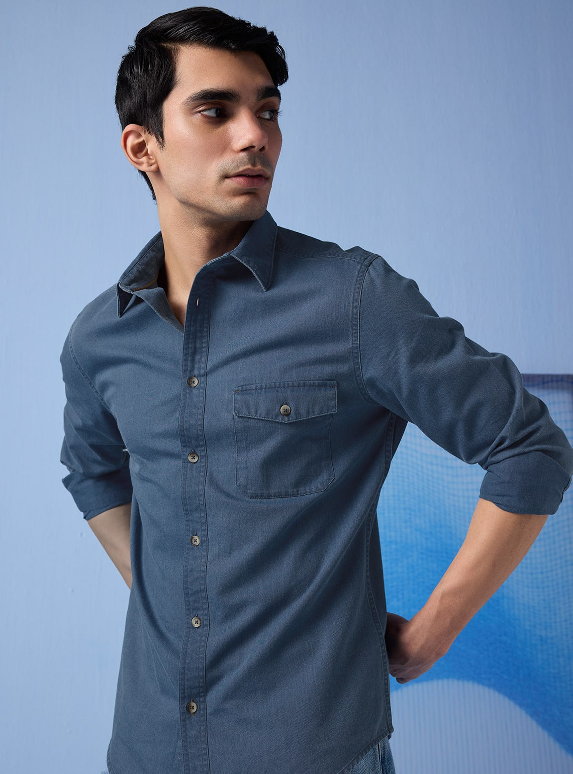 Indigo Cobalt Shirt