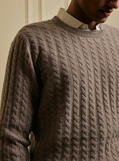 20. Sandstone Cashmere Blend Pullover