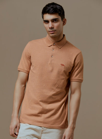 Sepia Melange Polo