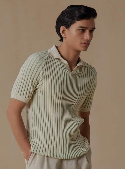 Jungle Ribbed Polo