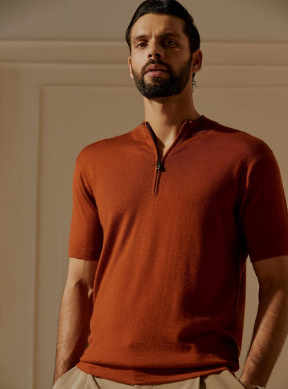 Caramel Merino Blend Polo