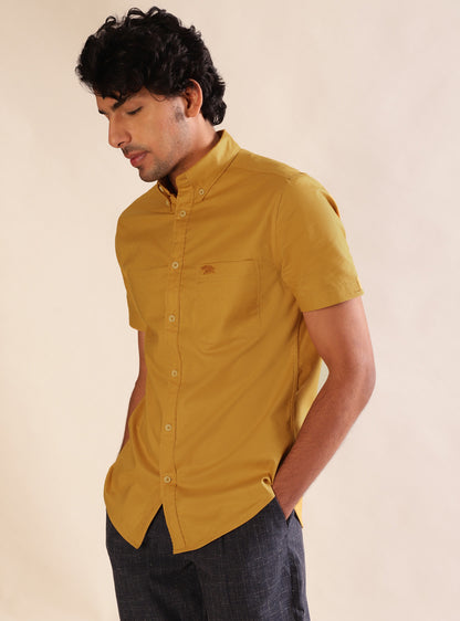 Ochre Oxford Shirt