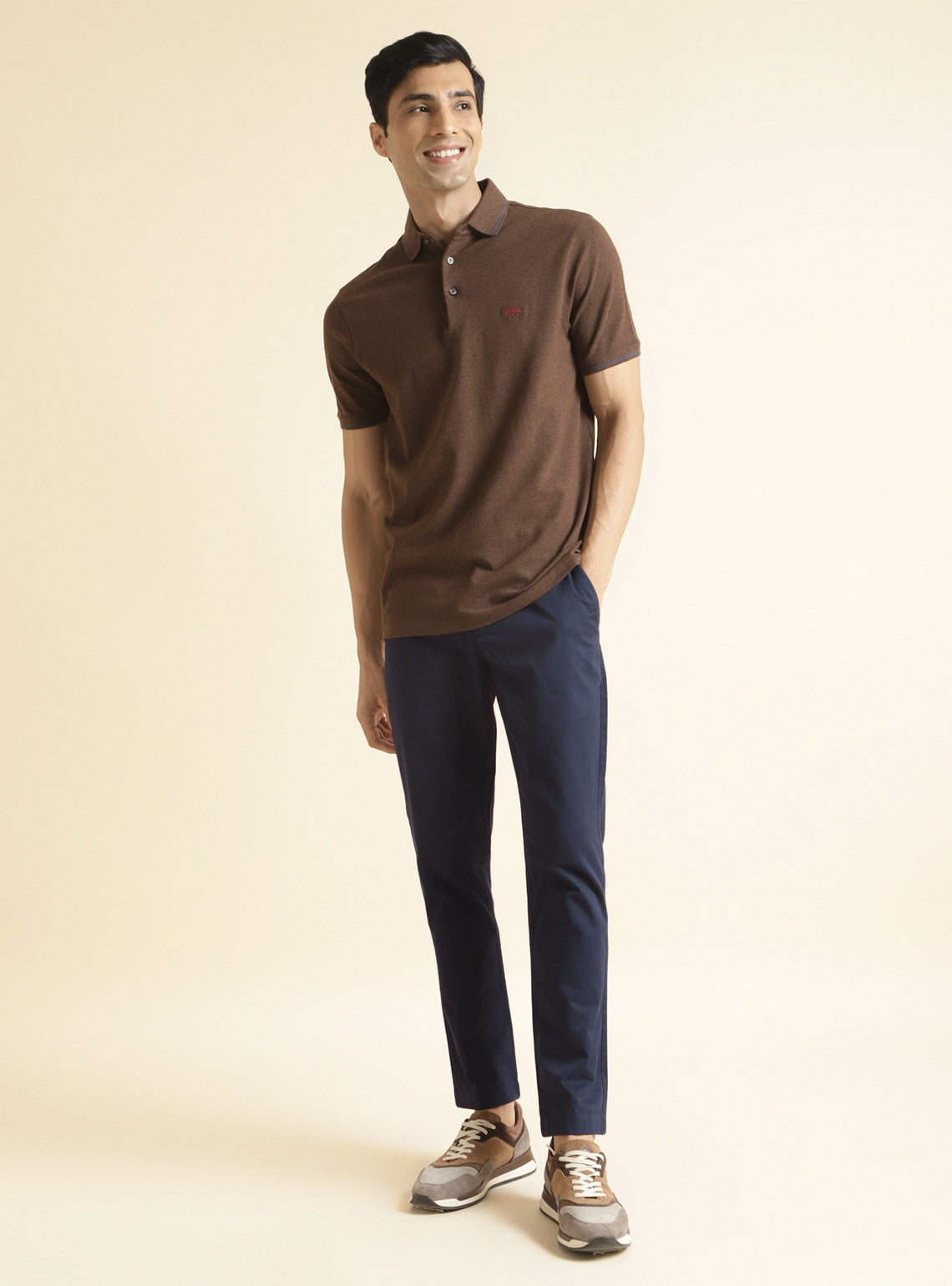 Shadow Blue Twill Chino