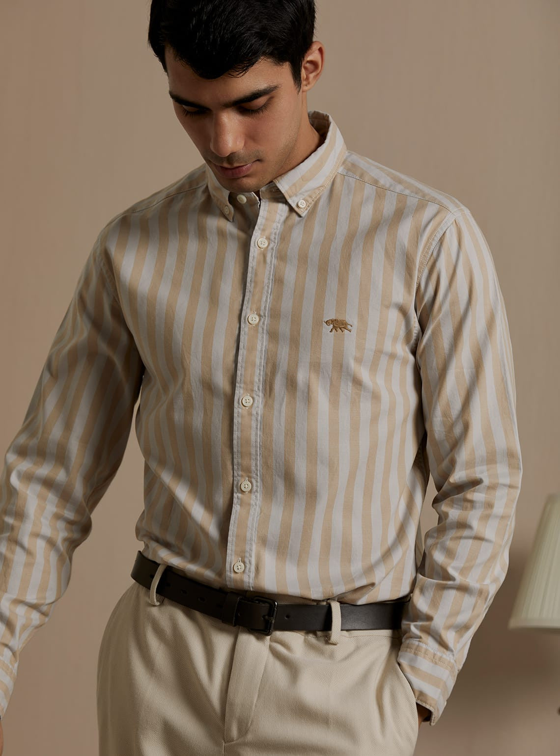 Bisque Stripe Shirt