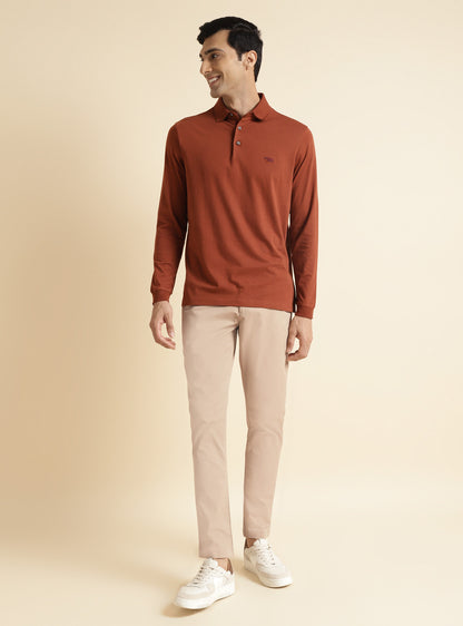 Tan Twill Chino