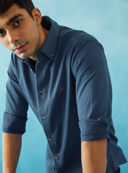 Cobalt Indigo Shirt