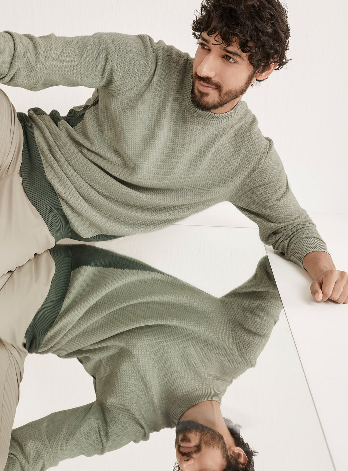 Sage Structured Pullover