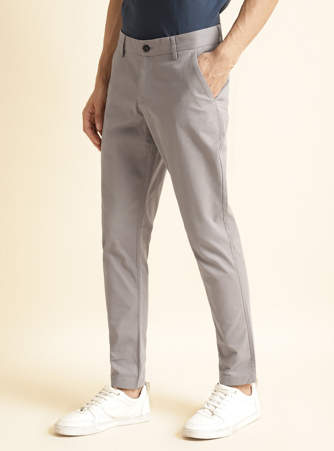 Smoke Twill Chino