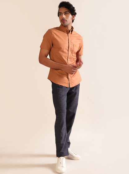 Rust Oxford Shirt