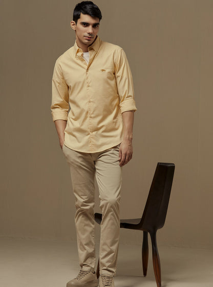 Lemon Oxford Shirt