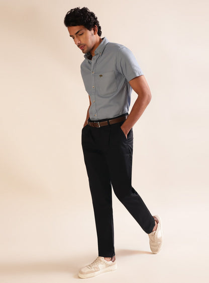 Obsidian Satin Chino