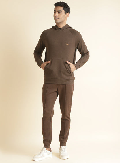 Rosewood Melange Hoodie