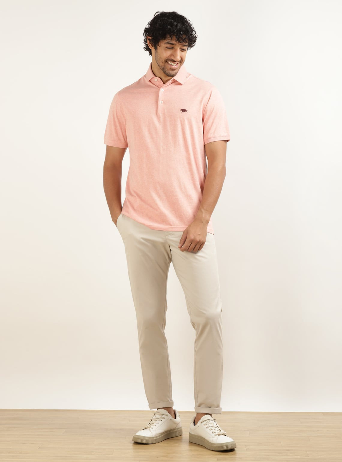 Rose Melange Polo