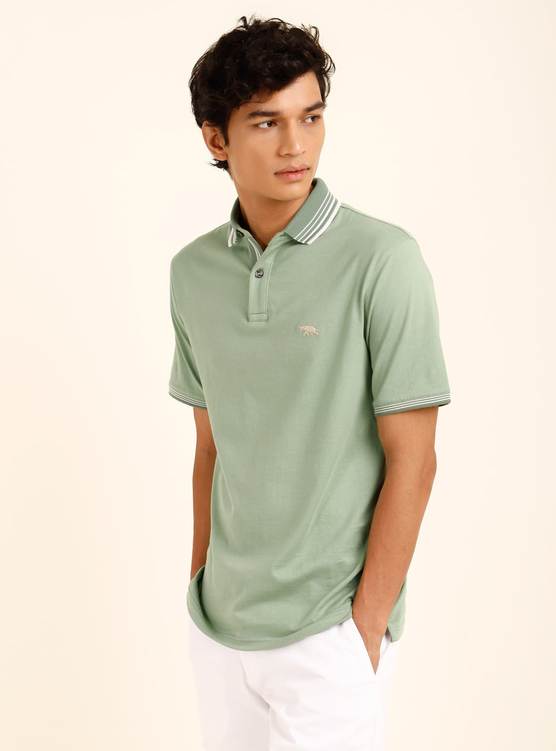 Faded Fern Polo